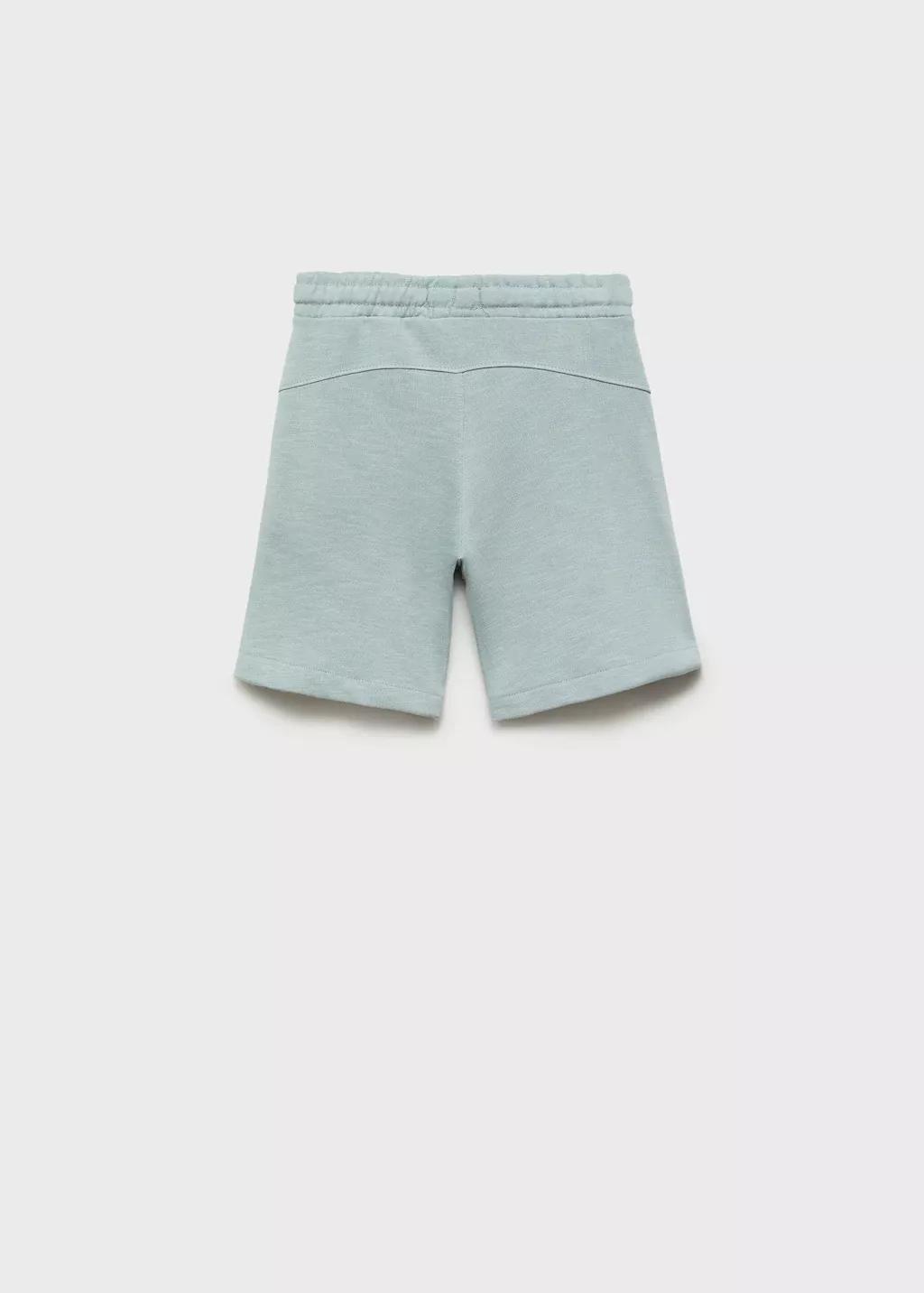 LT PASTEL GREY Contrast pockets Bermuda shorts, Kids Boy, , large image number 1