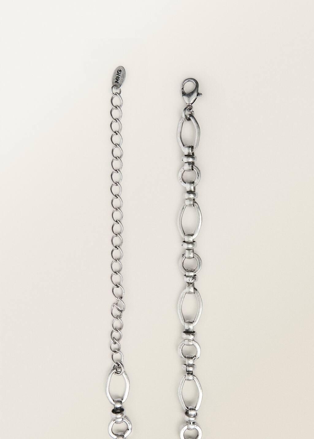 Silver Combined Belt With Metal Rings, 0201_PL, large image number 1