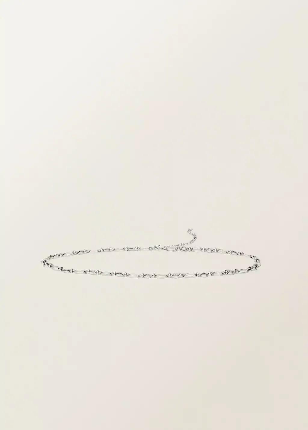 Silver Combined Belt With Metal Rings, 0201_PL, large image number 3