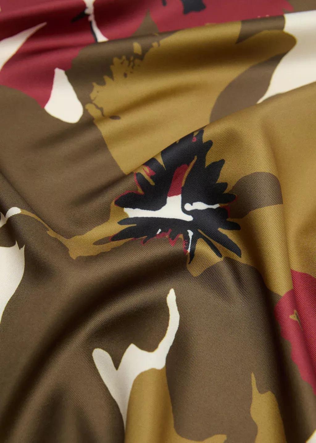 Khaki Pearl Shell Earrings, Beige - Khaki, large image number 0