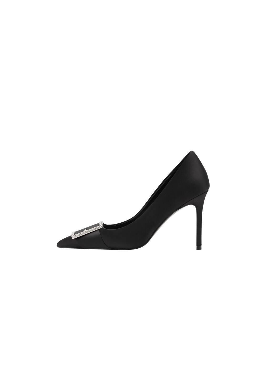 Black Pumps With Buckle, , large image number 3