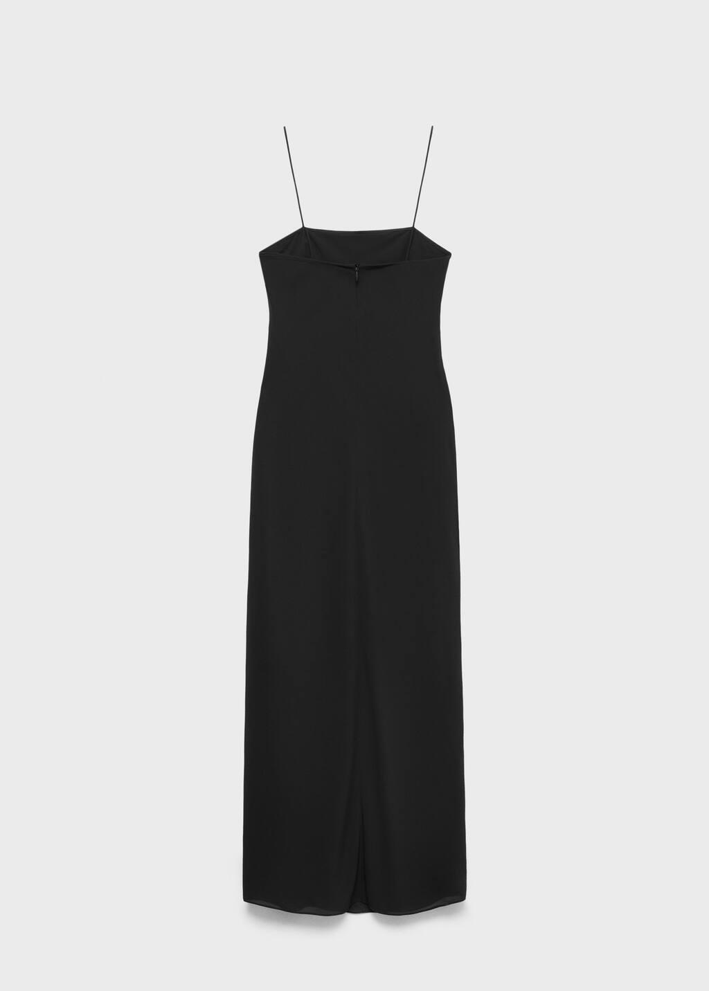 Black Dress With Mirrors And Back Opening, , large image number 2