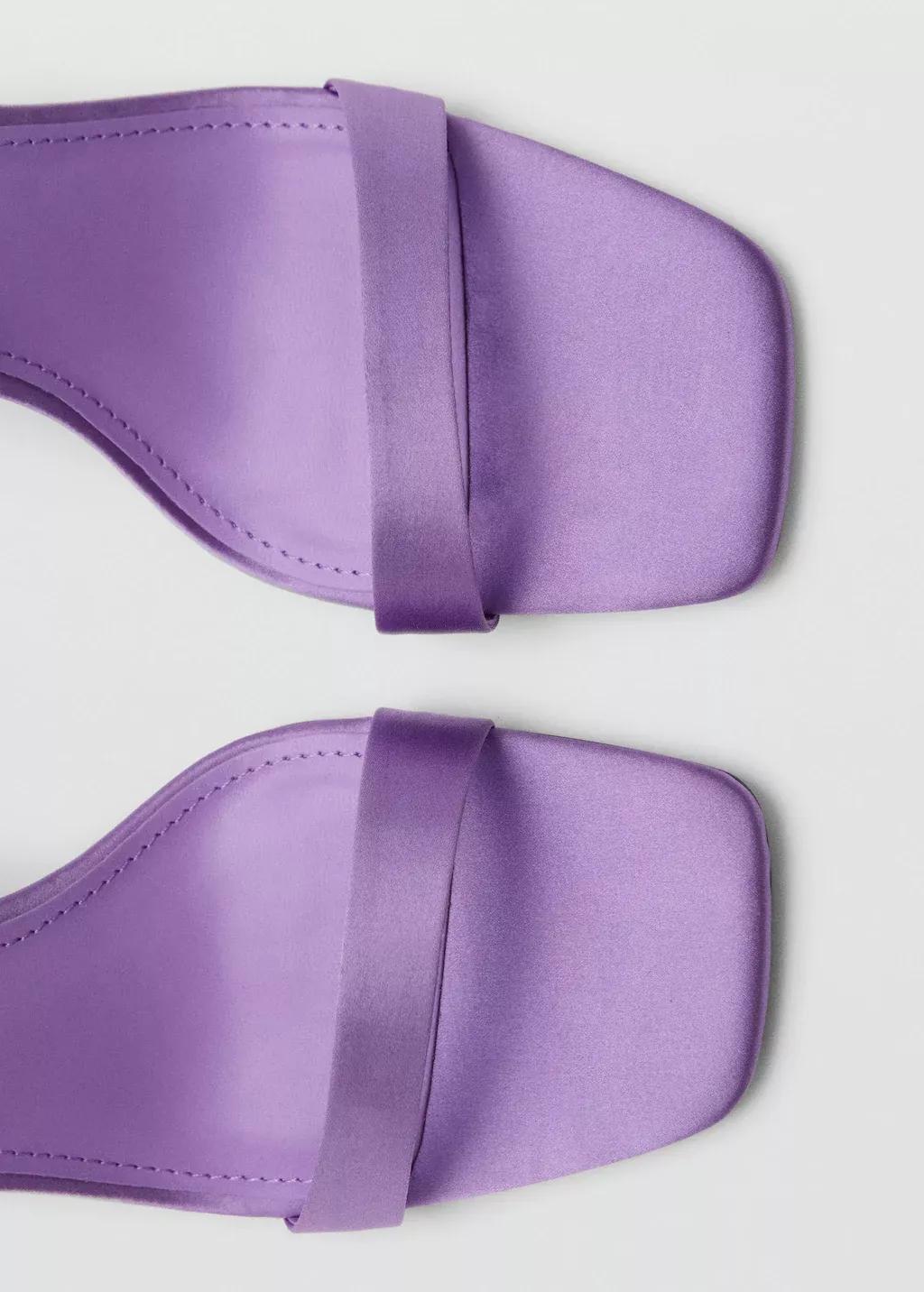 Purple Lt-Pastel Square Toe Heel Sandal, , large image number 2