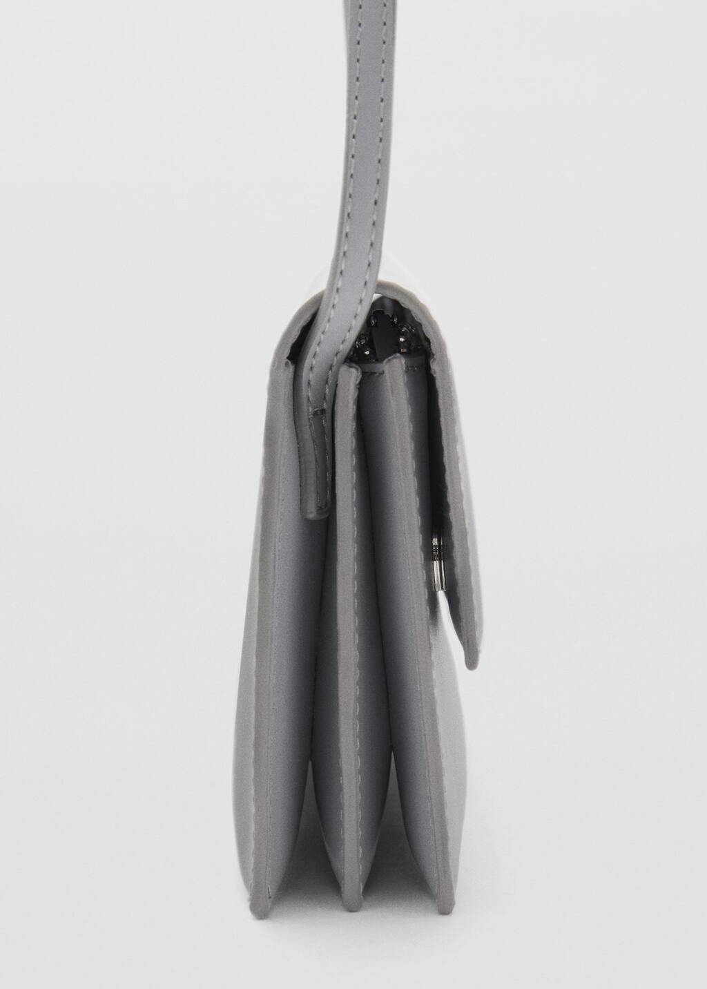 Blue Crossbody Bag With Flap, 0201_52, large image number 1