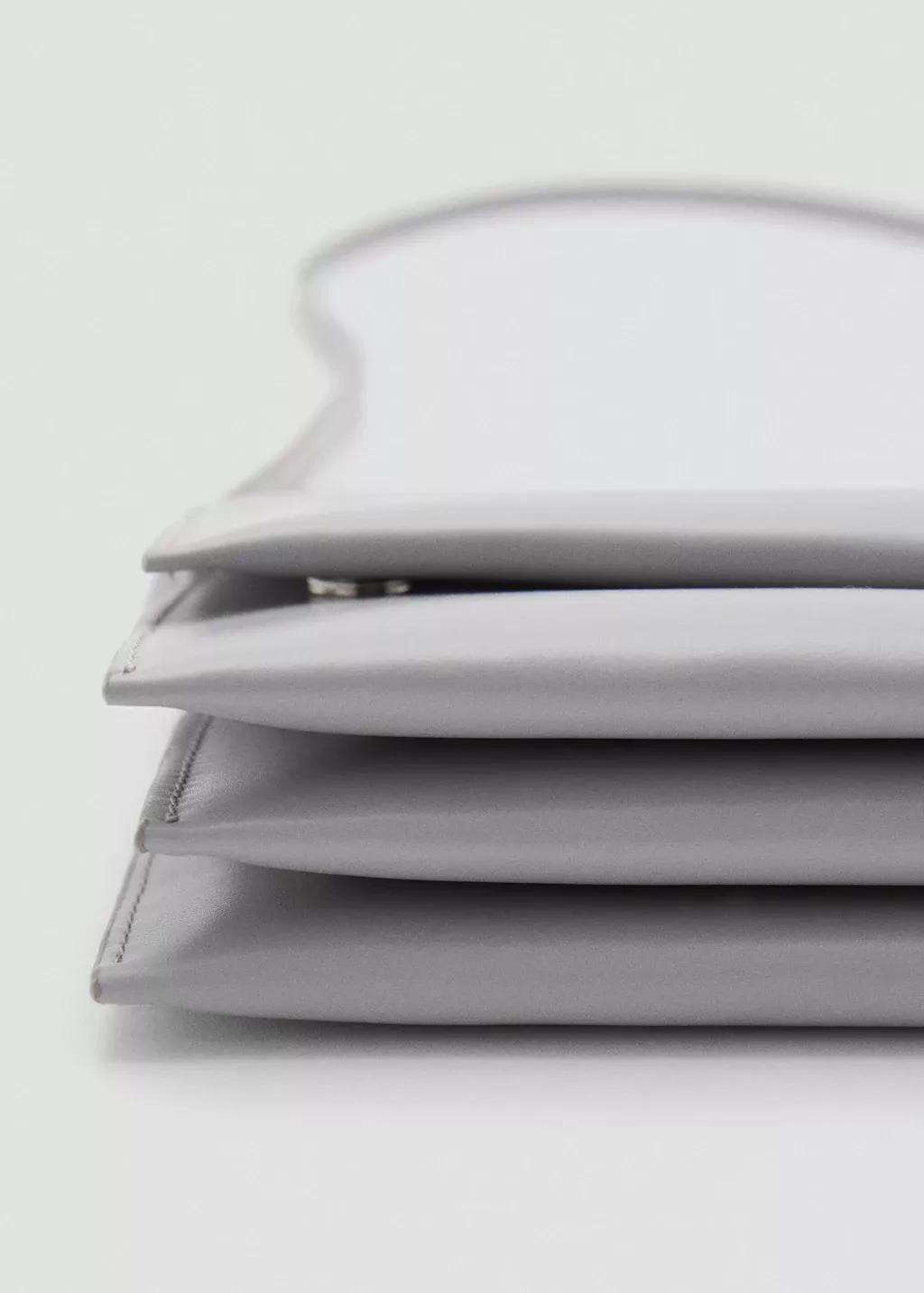 Blue Crossbody Bag With Flap, 0201_52, large image number 2