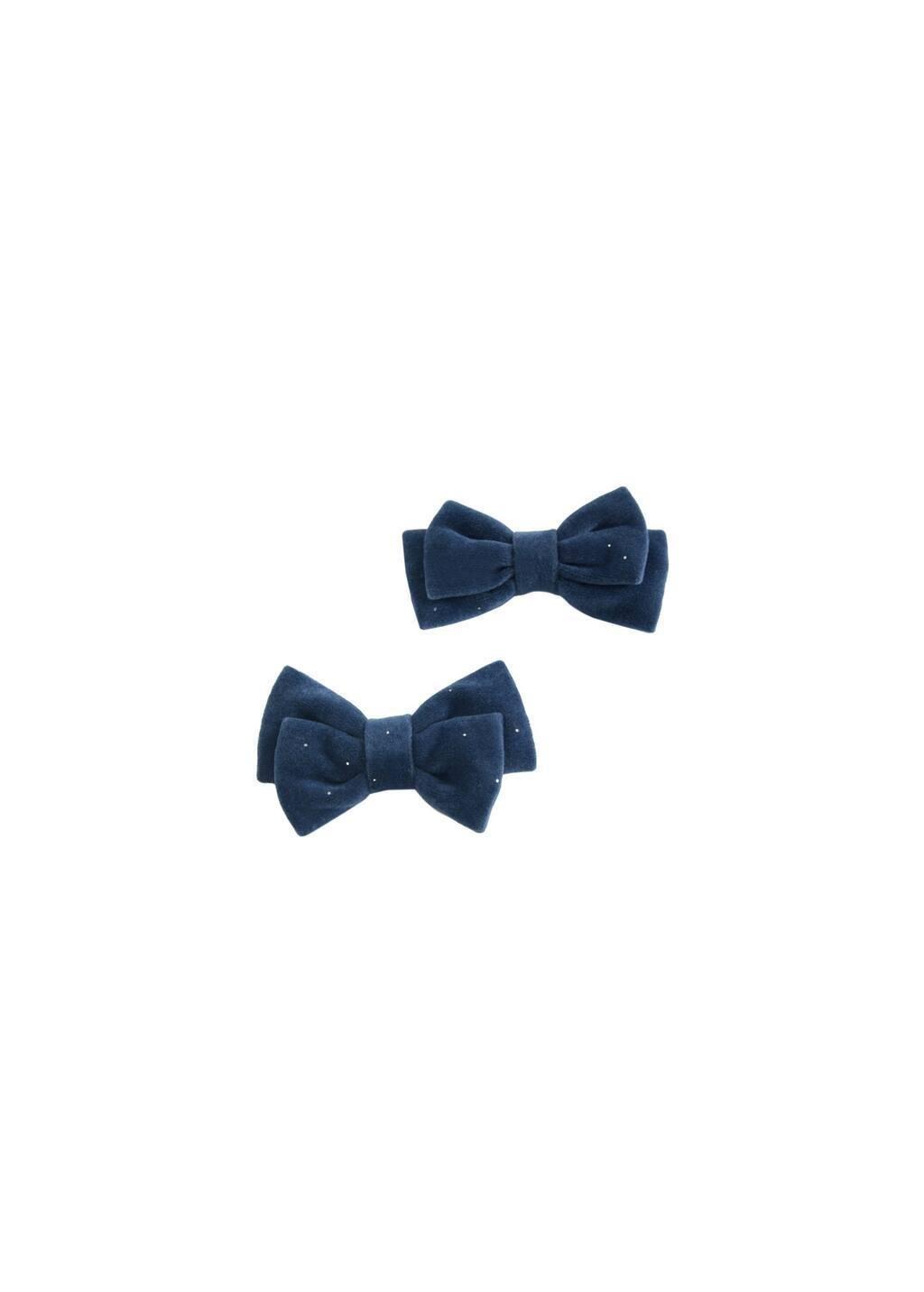 Blue Hairclip Set, Kids Girl, Medium Blue, large image number 2