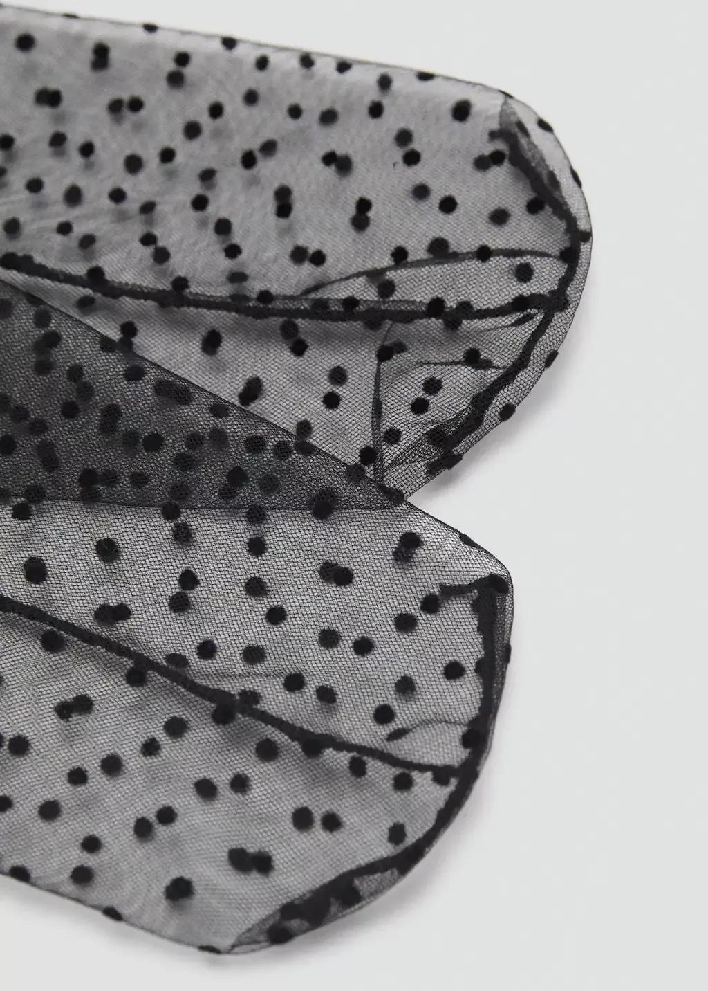 Black Plumeti Socks, Black, large image number 0