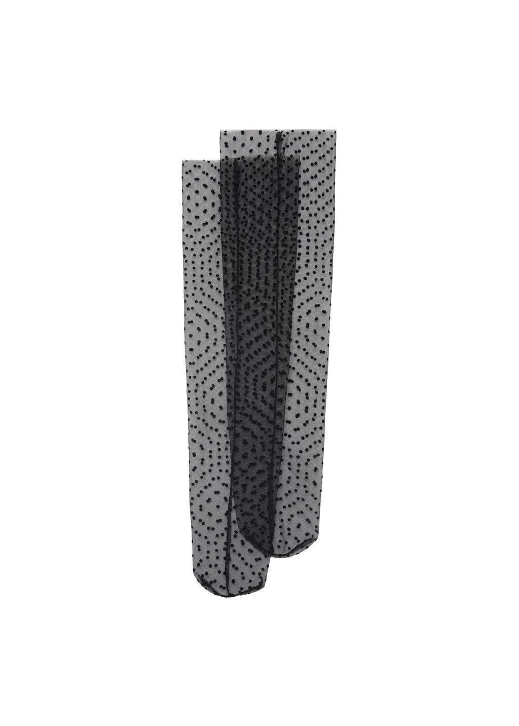 Black Plumeti Socks, Black, large image number 3