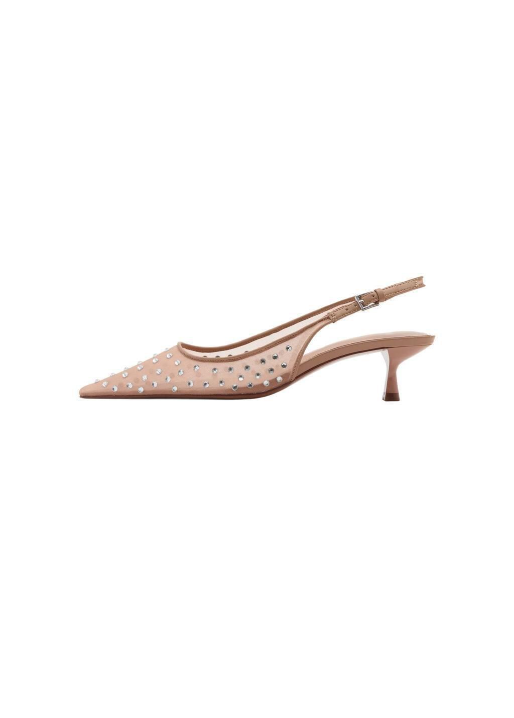 Pink Lt-Pastel Crystal Heel Shoe, , large image number 3