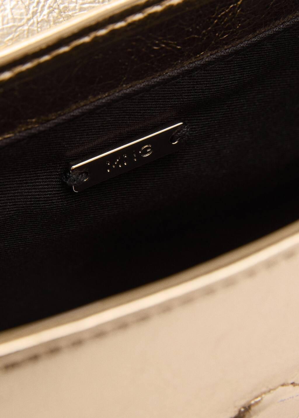 Gold Flap Chain Bag, Gold, large image number 1
