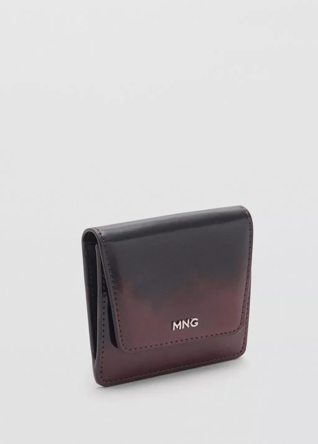 Red Gradient Effect Mini Purse, Dark Red, large image number 0