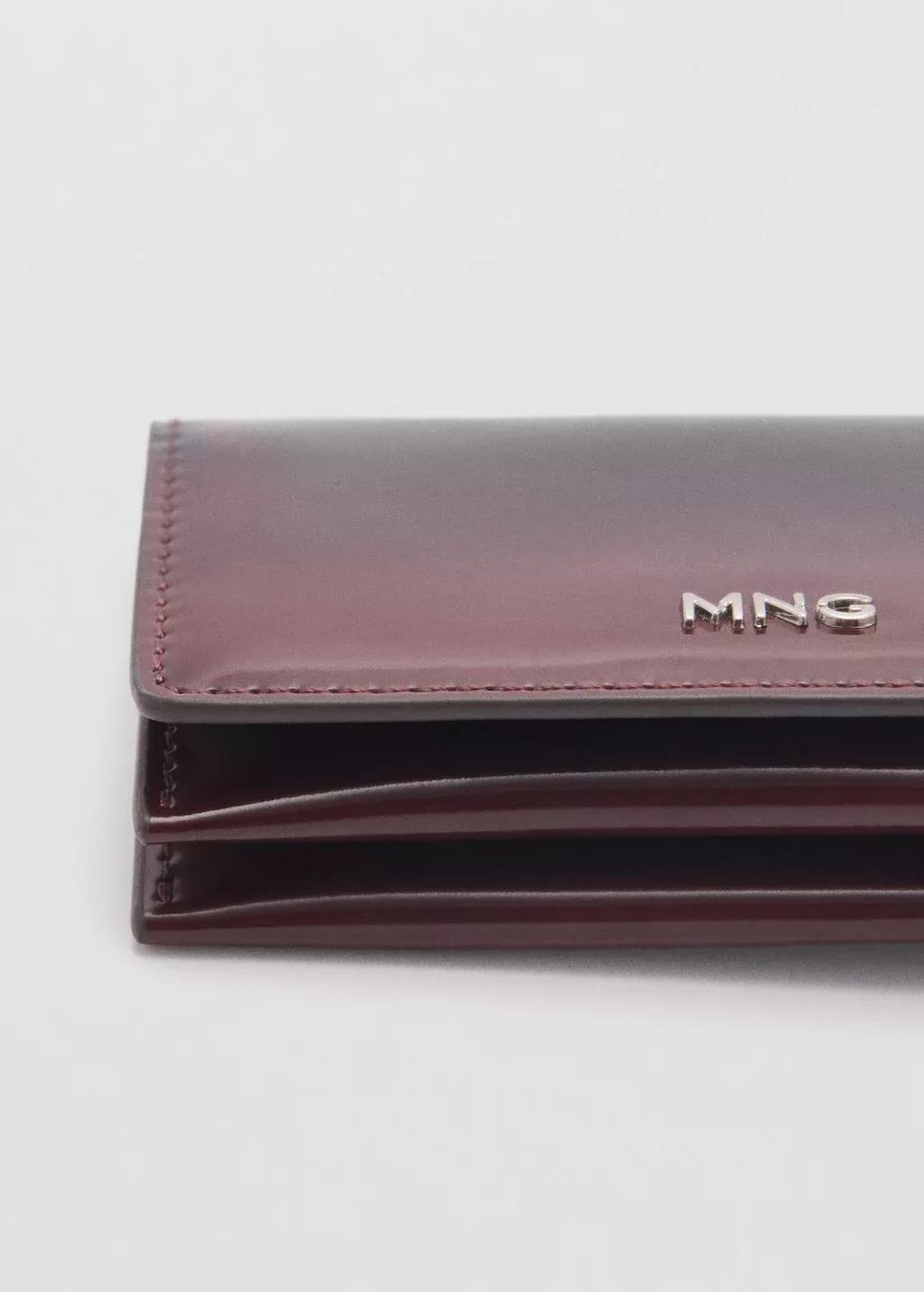Red Gradient Effect Mini Purse, Dark Red, large image number 4