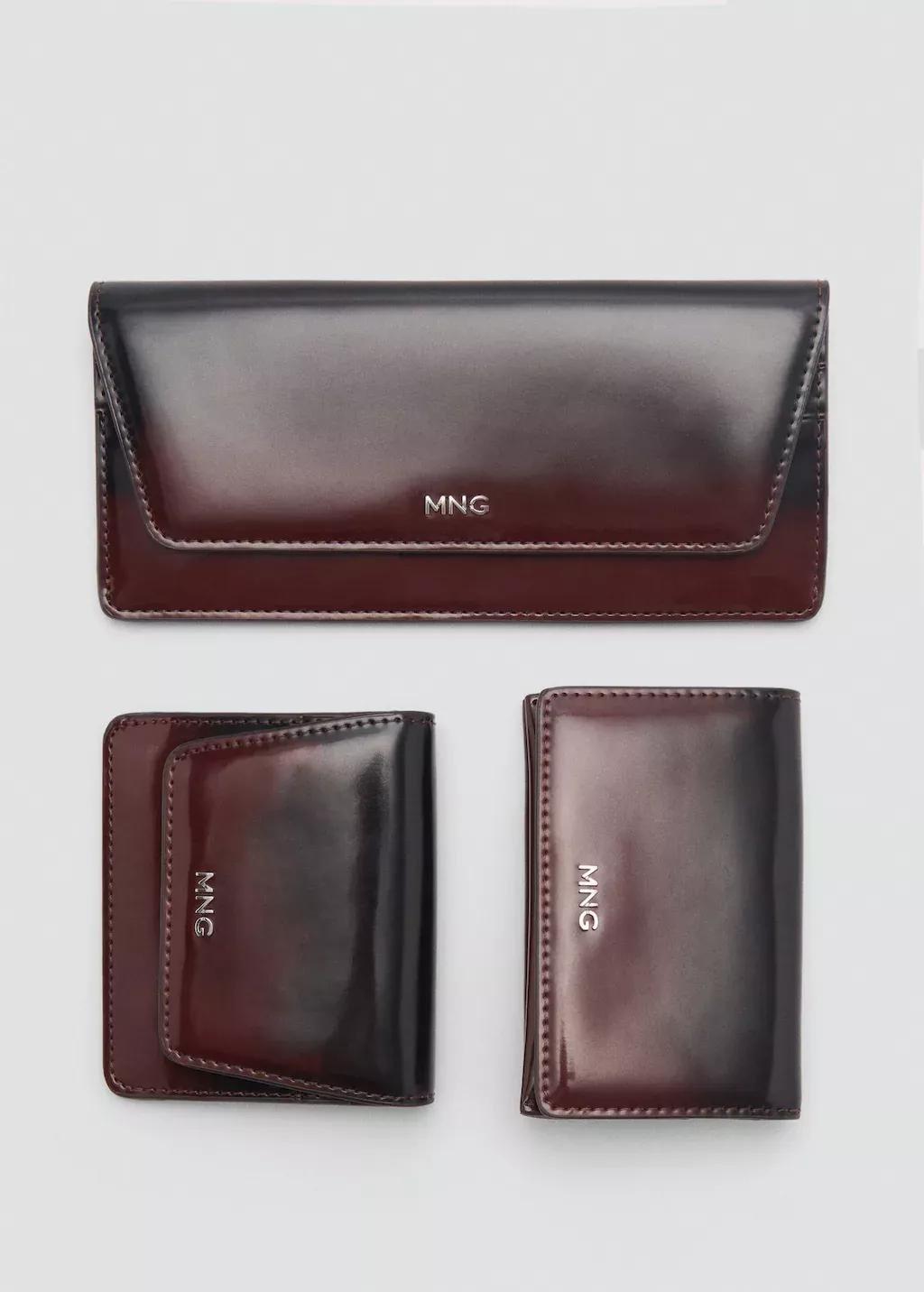 Red Gradient Effect Mini Purse, Dark Red, large image number 5