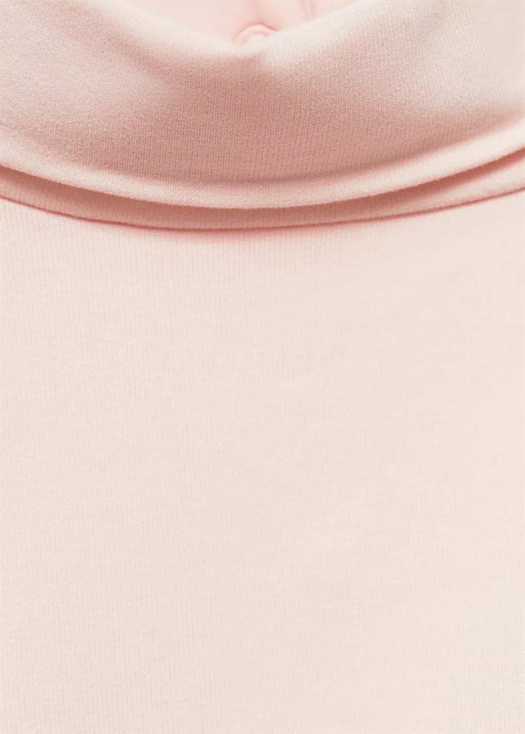 Pink Turtleneck T-Shirt, Baby Girl, , large image number 2