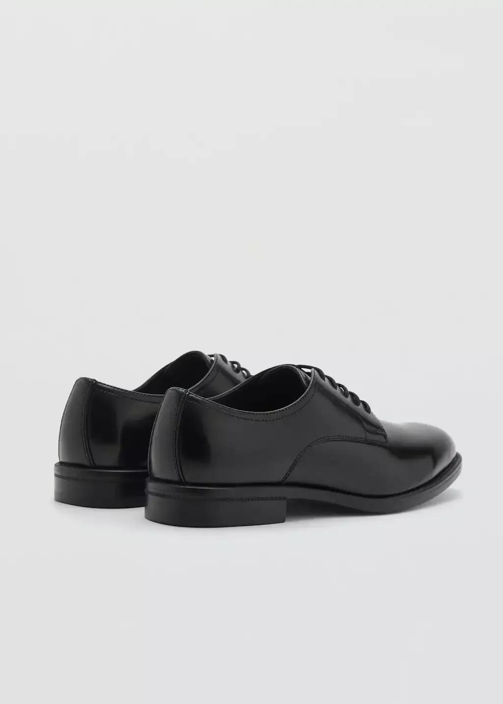 Black Blucher Suit Shoes, , large image number 1