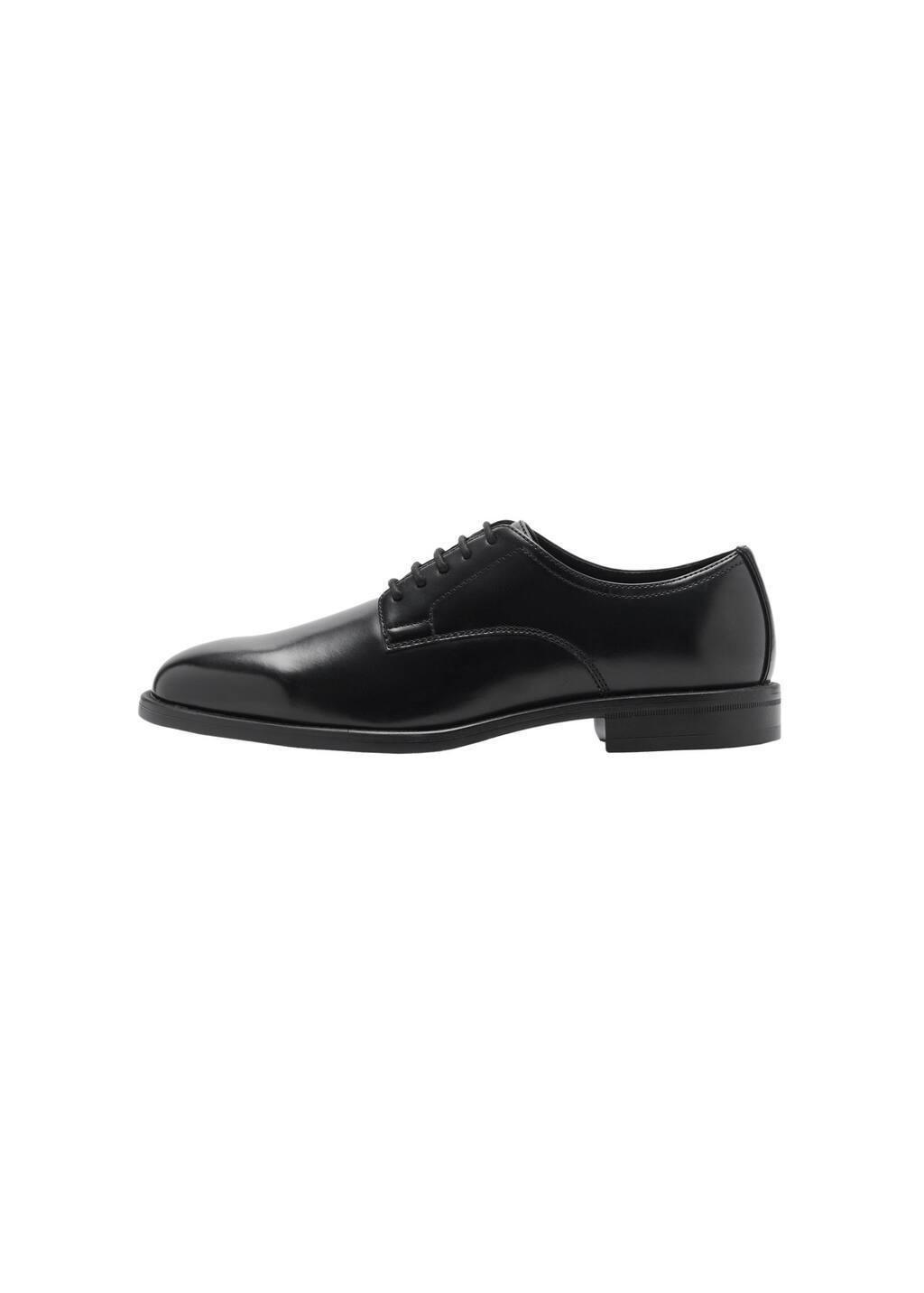 Black Blucher Suit Shoes, , large image number 3