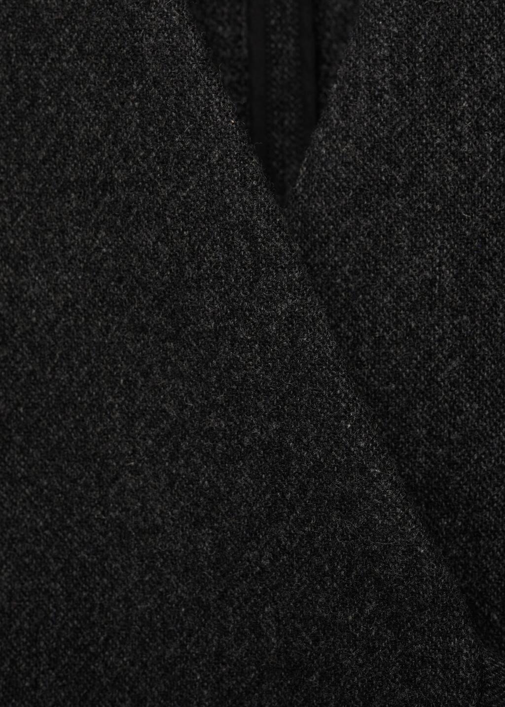Grey Manteco Wool Jacket, Kids Girl, , large image number 4