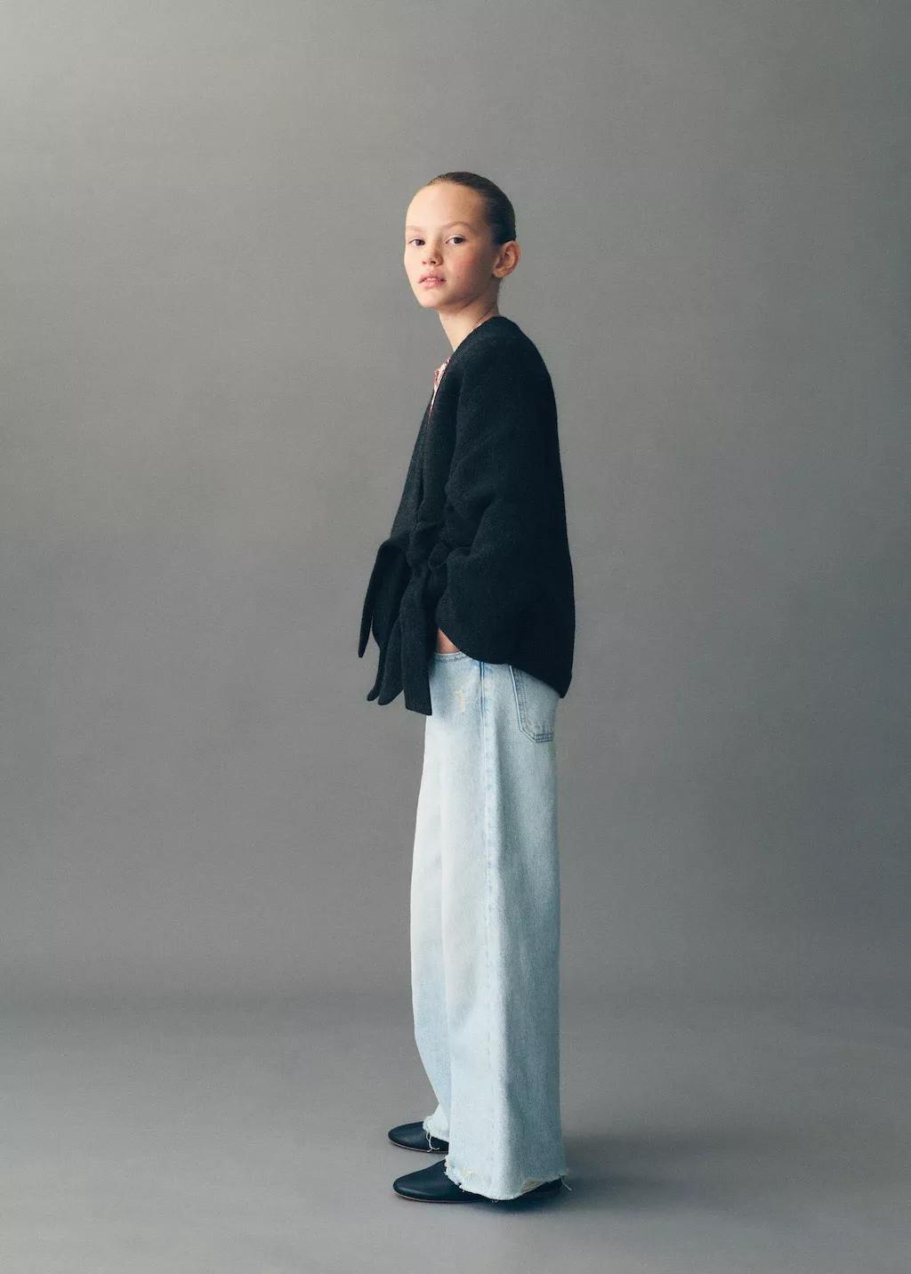 Grey Manteco Wool Jacket, Kids Girl, , large image number 5