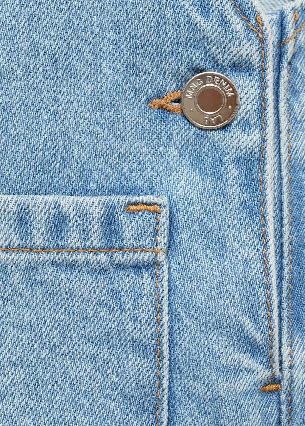Blue Long Denim Dungarees, Kids Girl, , large image number 2