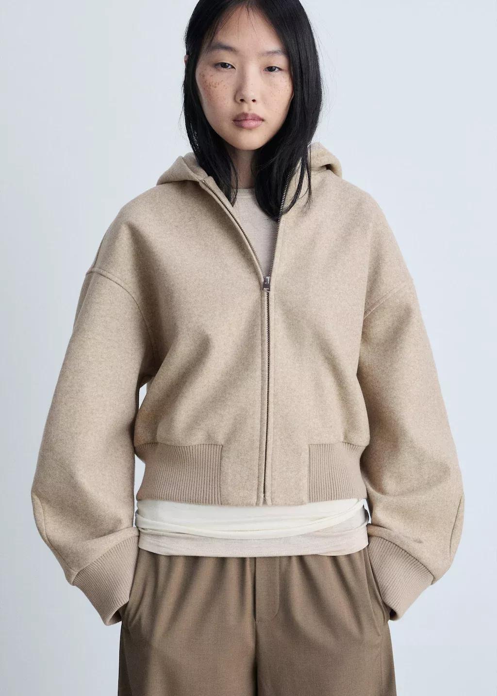 Brown Plain Overshirt Jacket, , large image number 0
