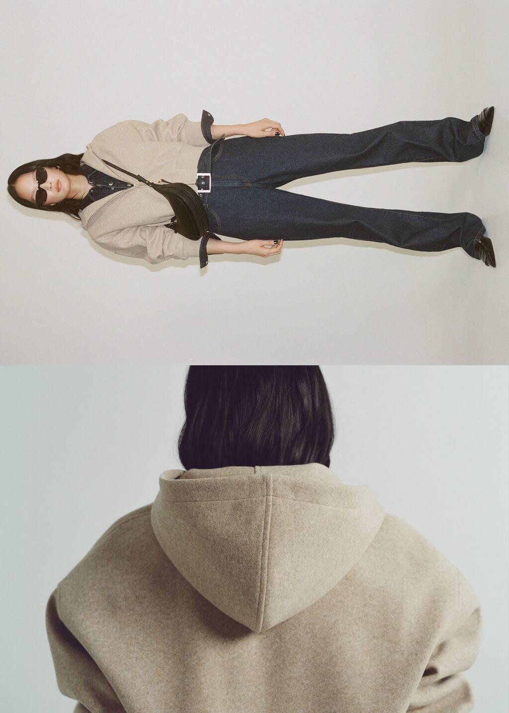 Brown Plain Overshirt Jacket, , large image number 5