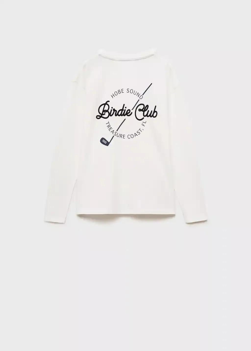 White Printed Cotton-Blend T-Shirt, Kids Boy, , large image number 4