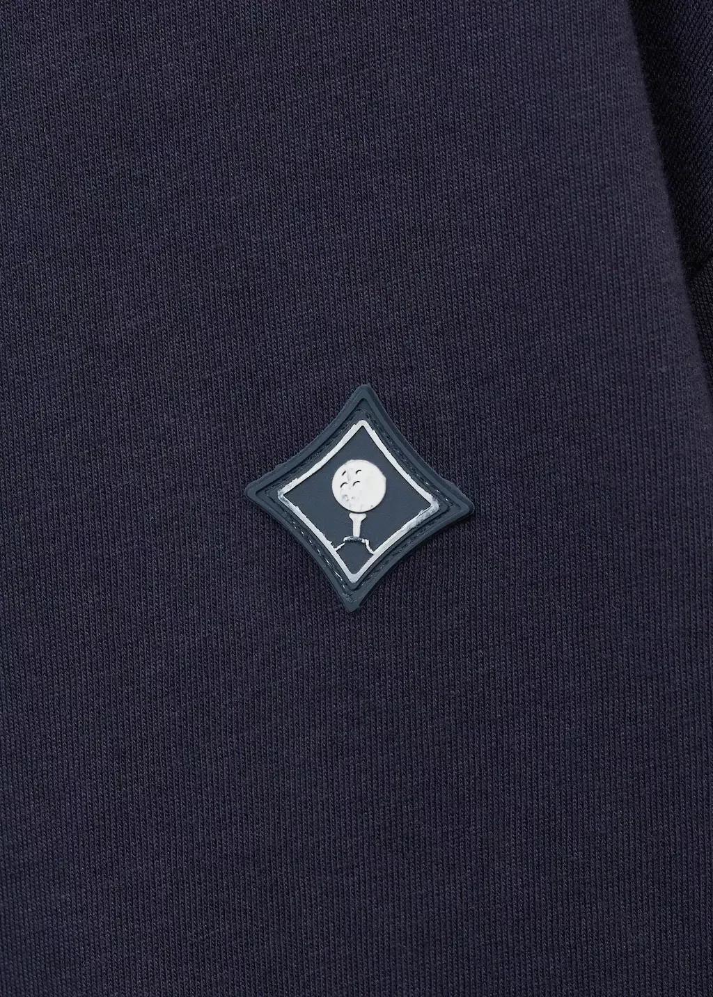 Navy Printed Cotton-Blend T-Shirt, Kids Boy, , large image number 4