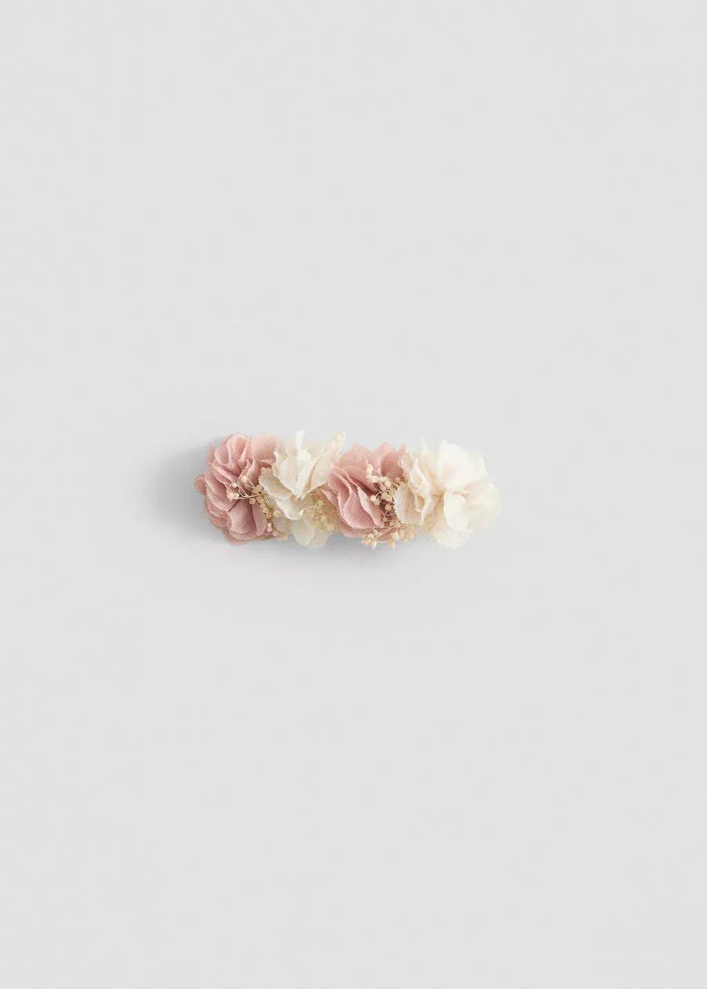 Pink Lt Pastel Floral Clip, Kids Girl, Light-Pastel Pink, large image number 3
