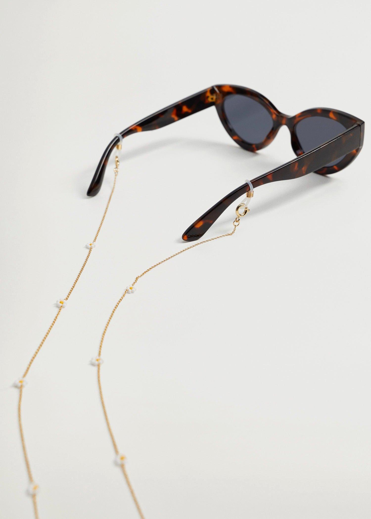 Gold Facemask Chain, Women, , large image number 0