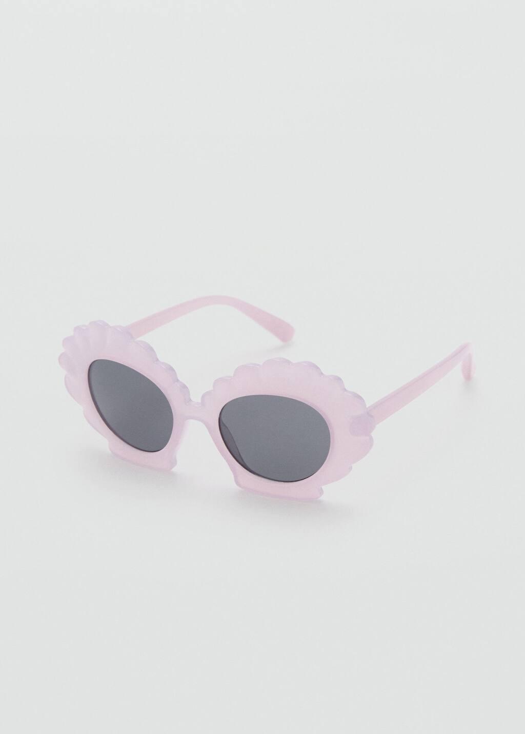 Purple Lt Pastel Sunglasses With Shell-Frame, Kids Girl, Light-Pastel Purple, large image number 0