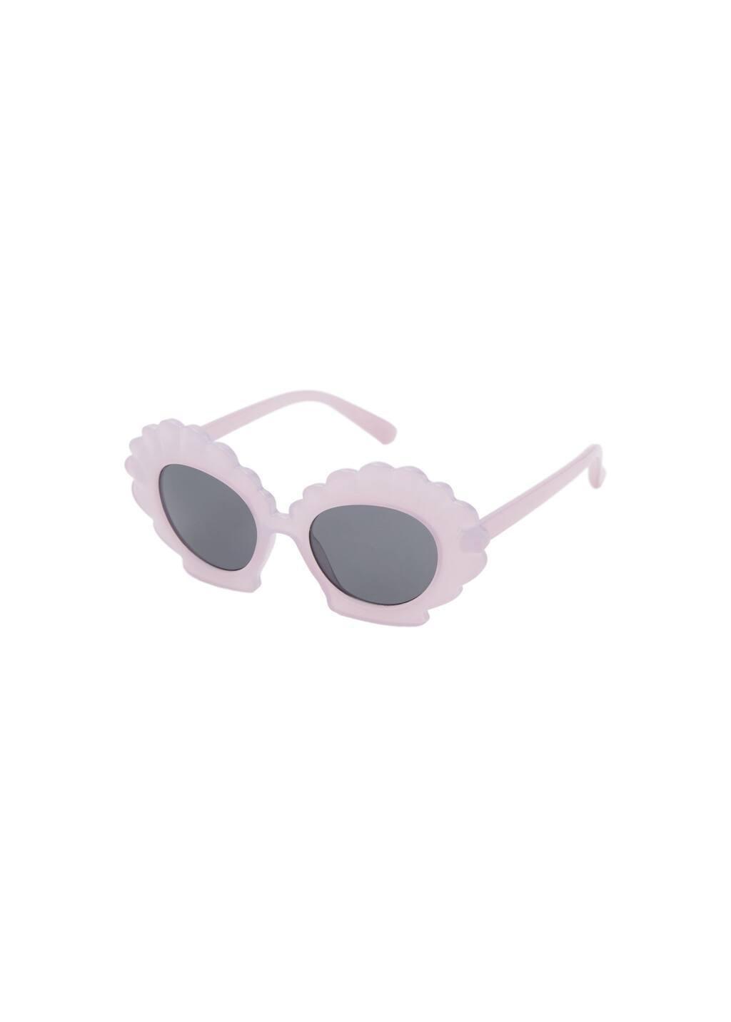 Purple Lt Pastel Sunglasses With Shell-Frame, Kids Girl, Light-Pastel Purple, large image number 3