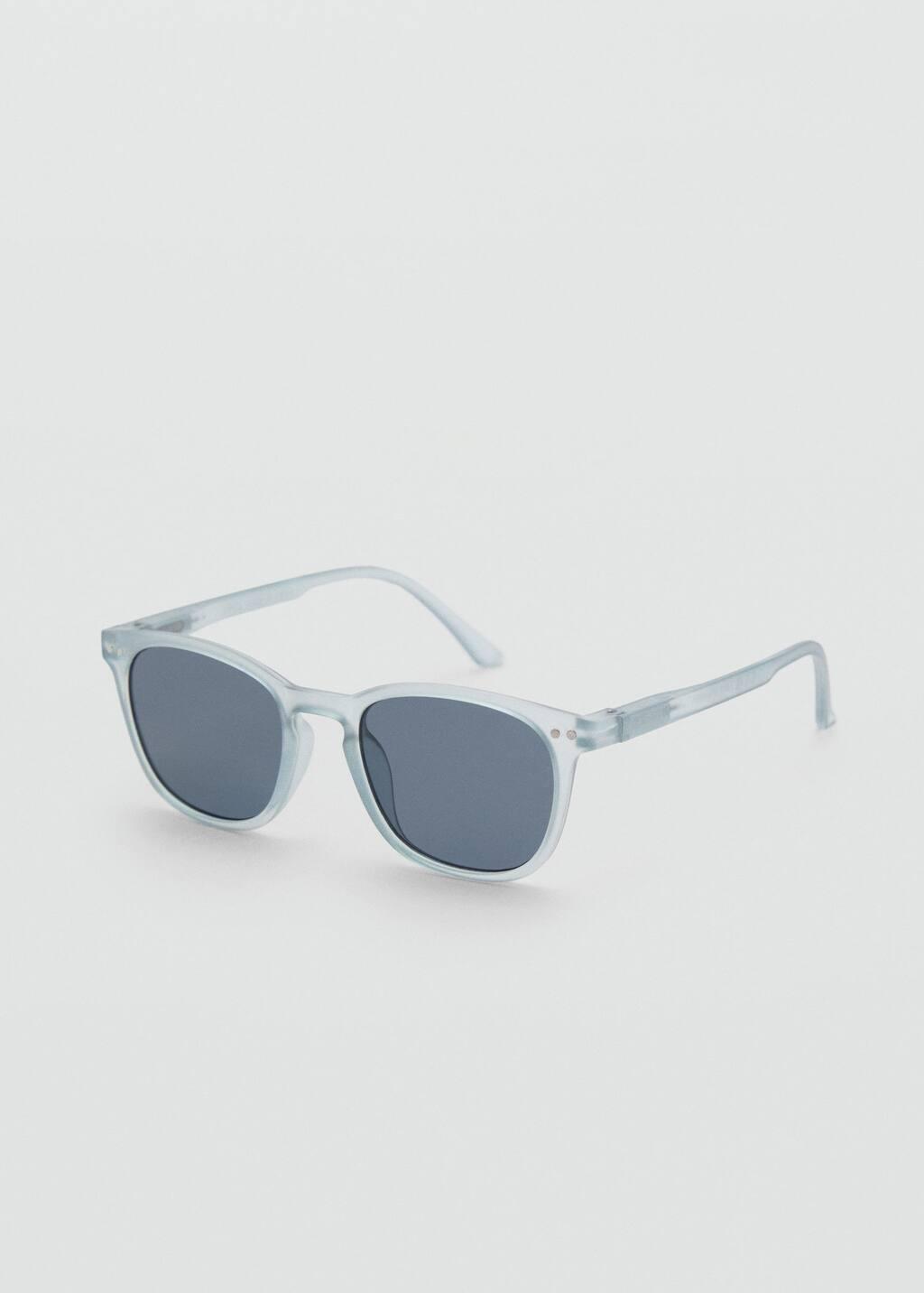 Turquoise Resin Frame Sunglasses, Kids Boy, Turquoise - Aqua, medium