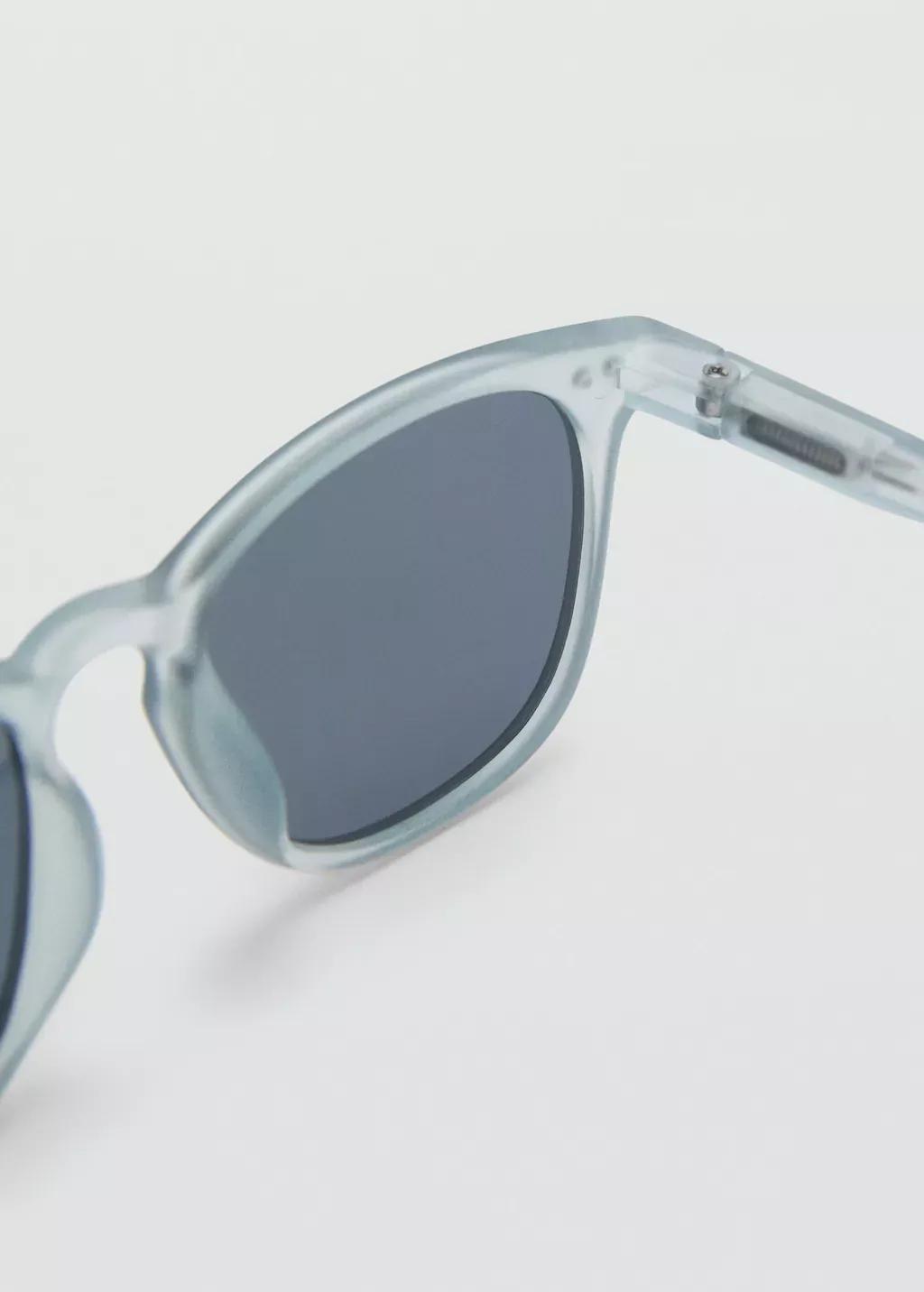 Turquoise Resin Frame Sunglasses, Kids Boy, Turquoise - Aqua, large image number 1