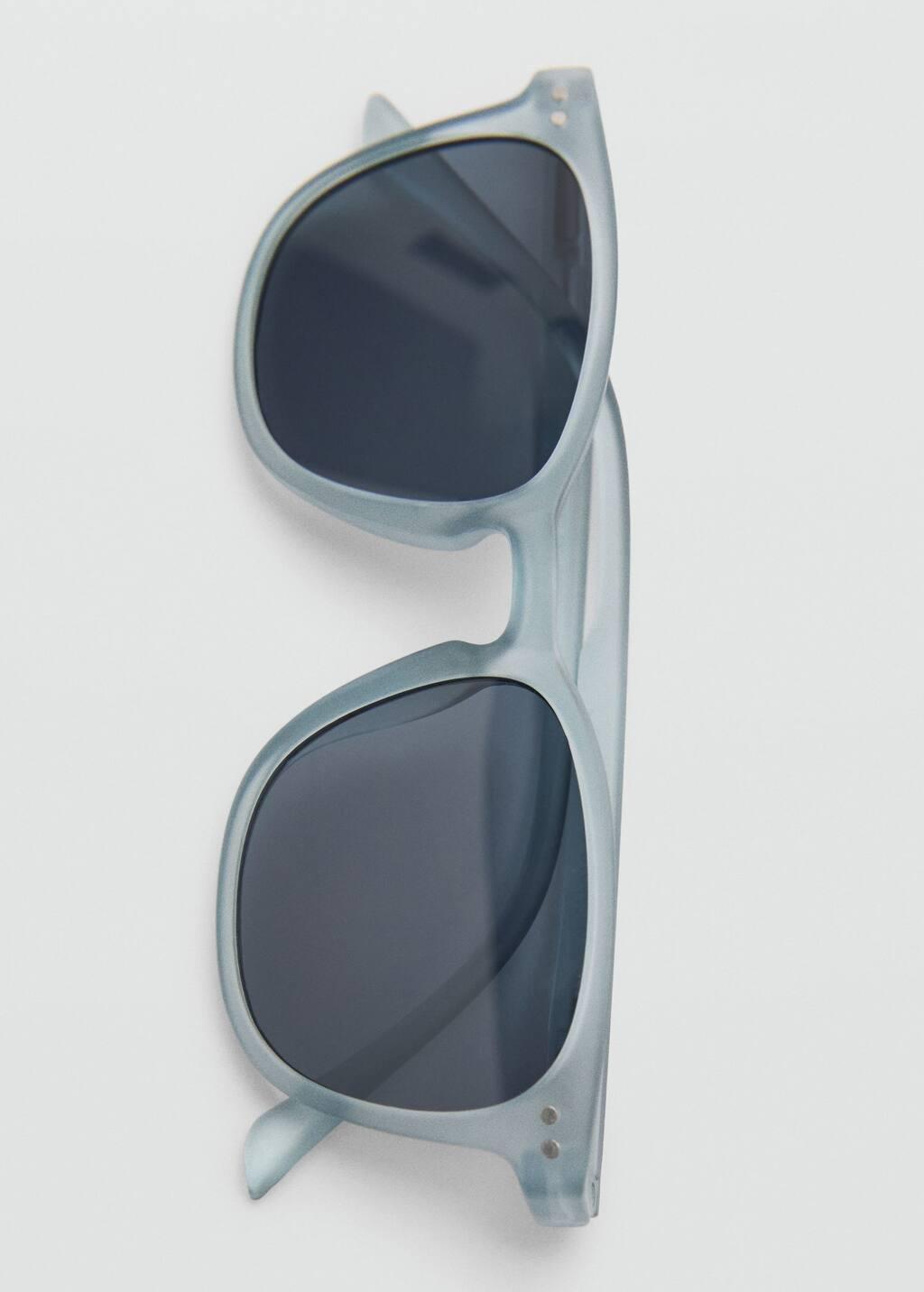 Turquoise Resin Frame Sunglasses, Kids Boy, Turquoise - Aqua, large image number 2
