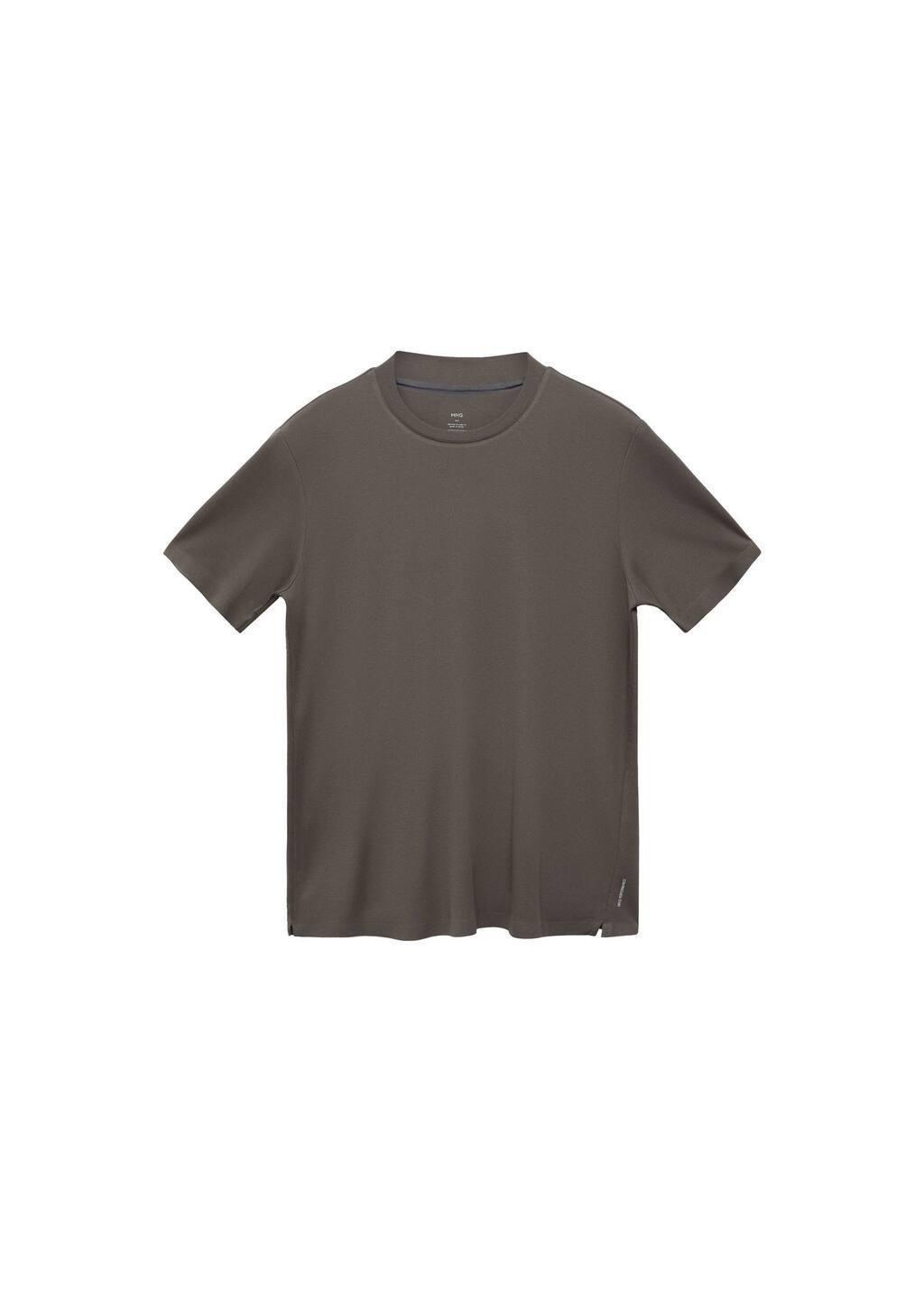 Green Slim-Fit Comfort Stretch T-Shirt, , large image number 3