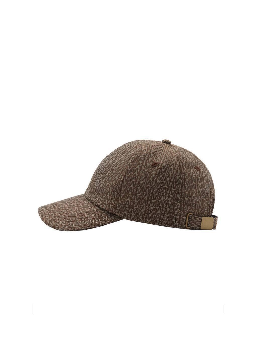 Beige Cap With Printed Mango Logo, Light Beige, large image number 3