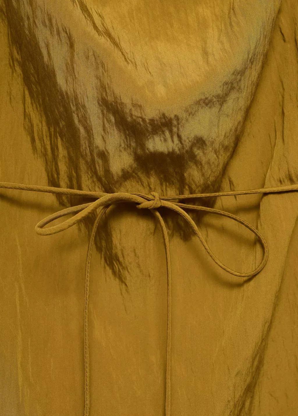 Green Textured Bow Top, , large image number 2