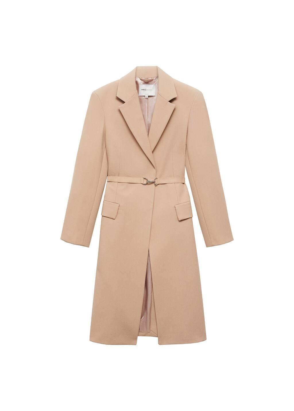 Pink Woollen Overcoat, , large image number 3