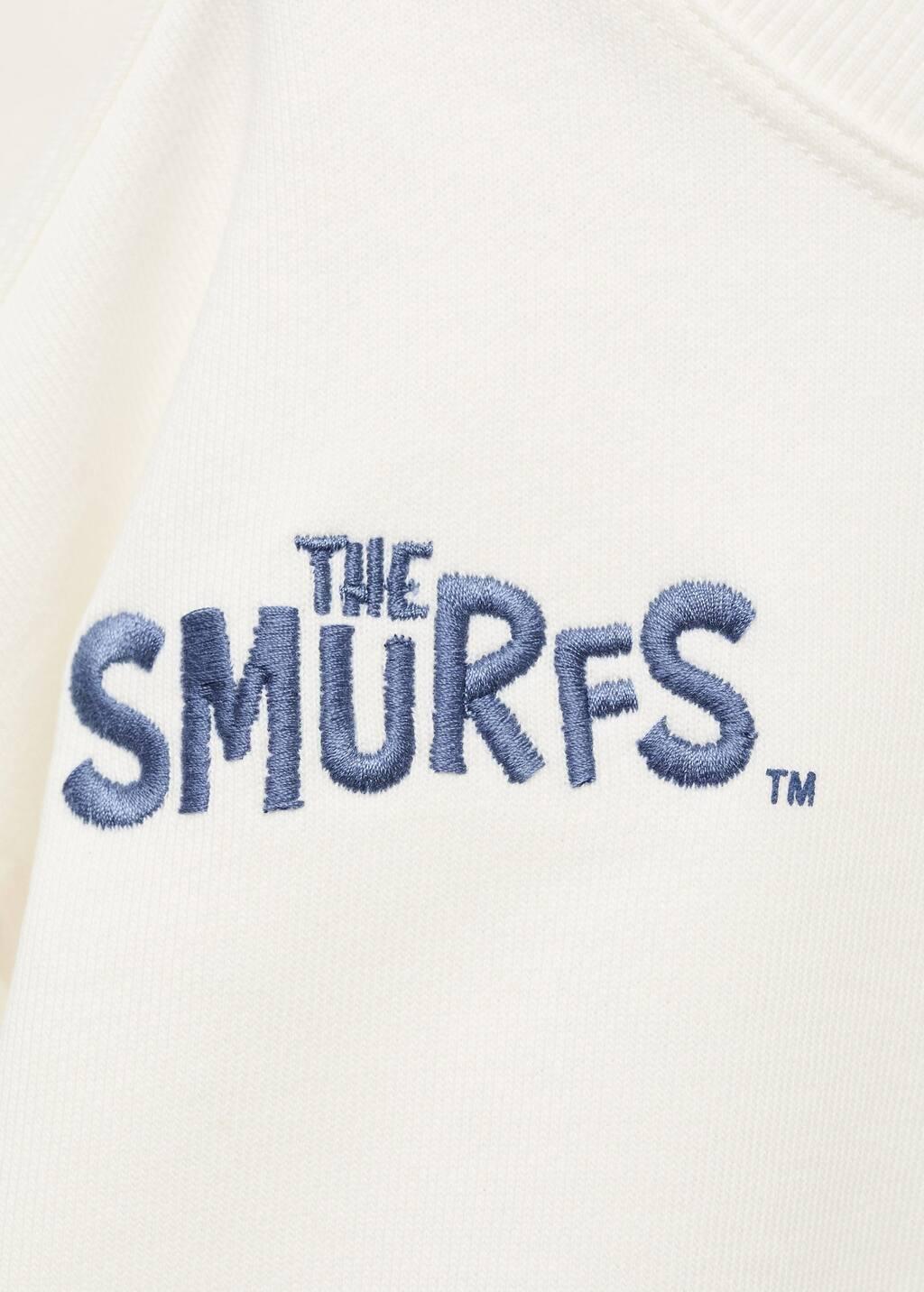 White Smurfs Sweatshirt, Baby Boy, , large image number 2