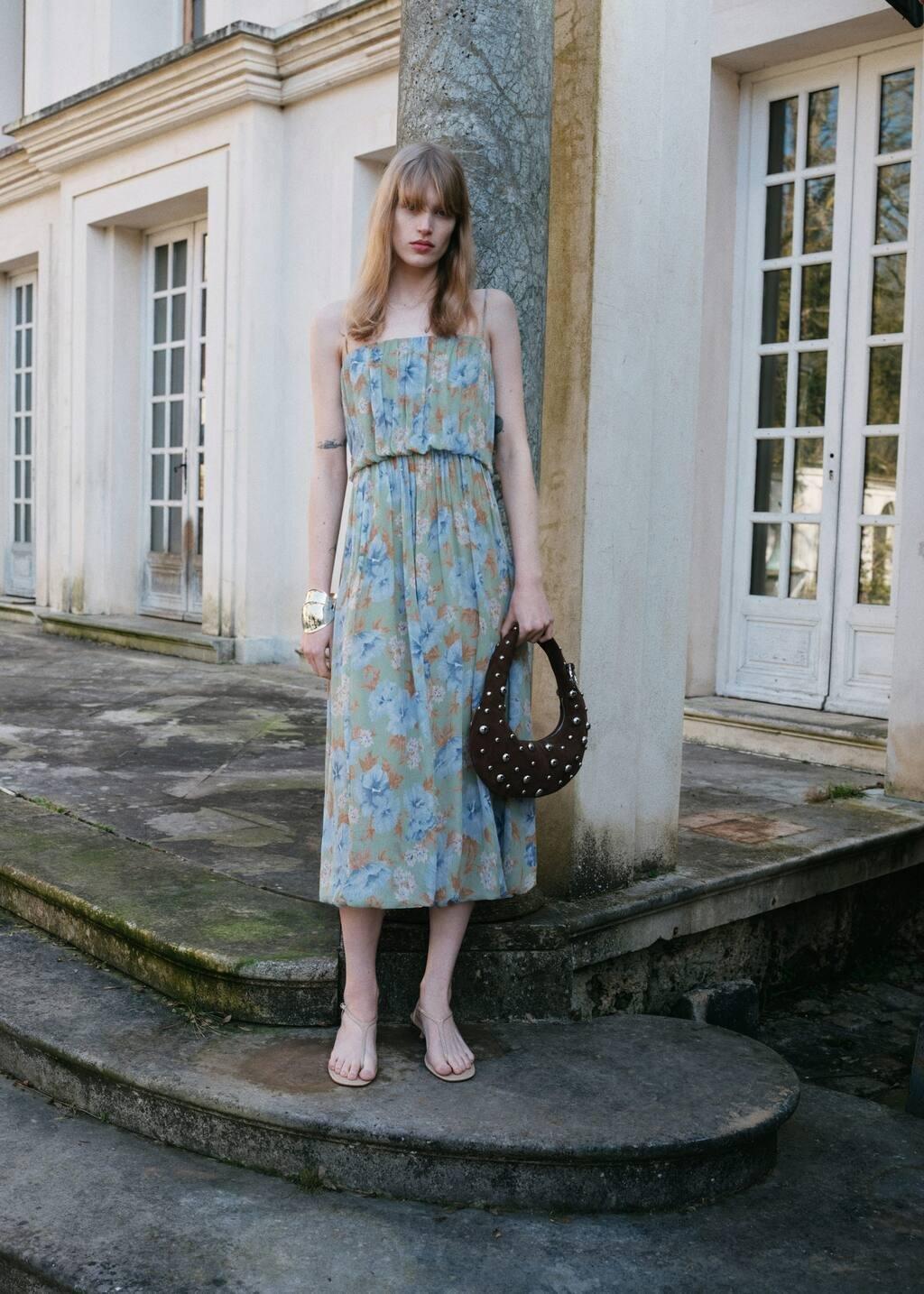 Floral Bohemian Maxi Dress, , large image number 5