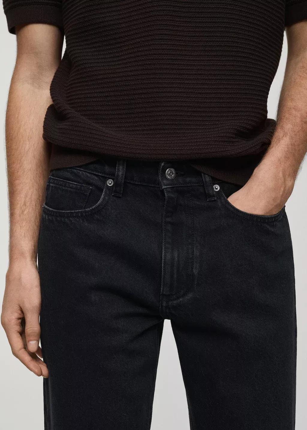 Grey Solid Slim Cropped Jeans, , large image number 1