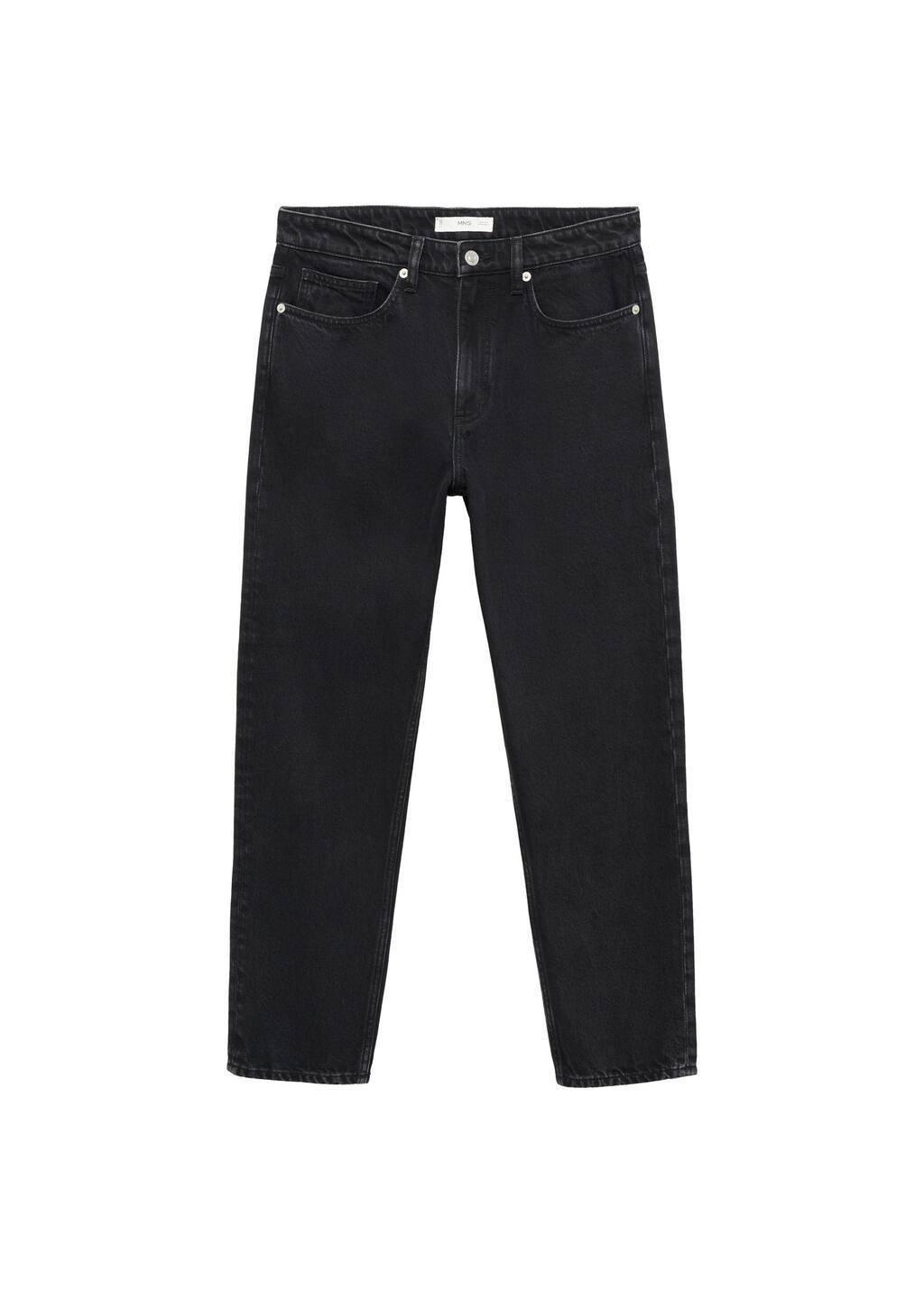 Grey Solid Slim Cropped Jeans, , large image number 3