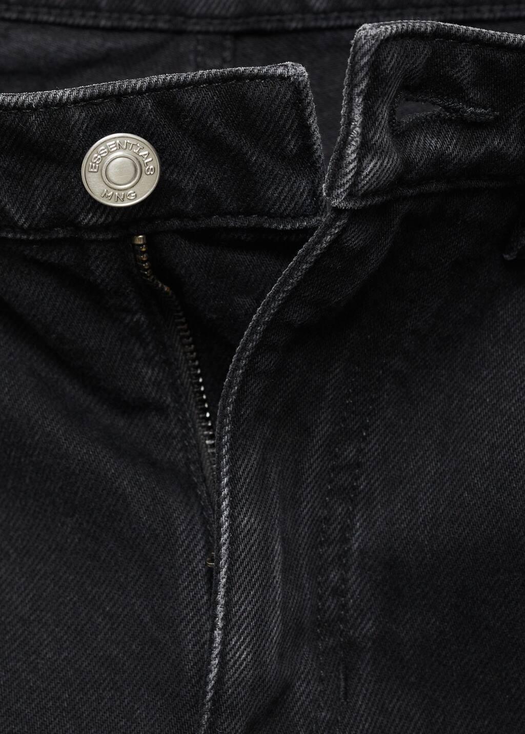 Grey Solid Slim Cropped Jeans, , large image number 5