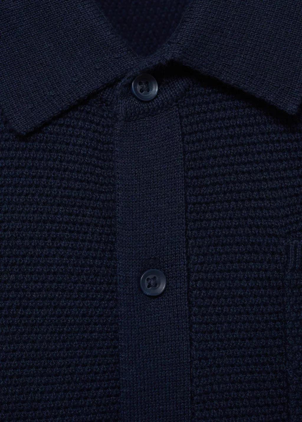 Navy Cotton-Blend Cardigan, Baby Boy, , large image number 3