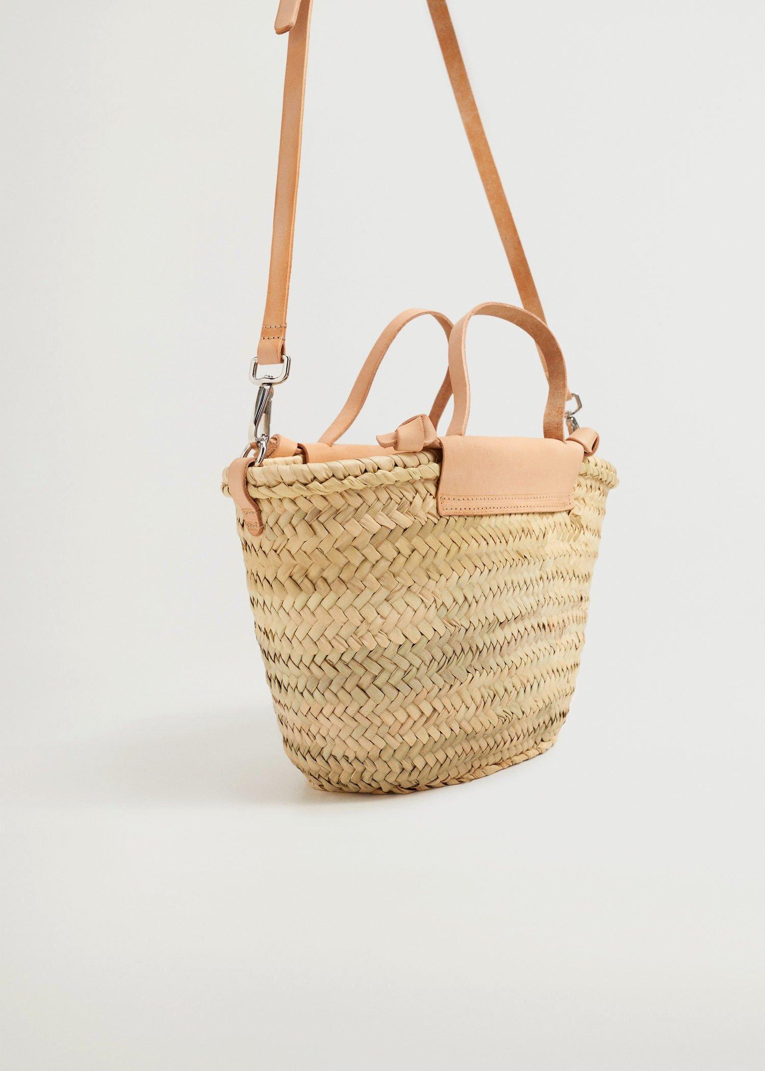 Nude Leather Handmade Basket Bag, Women, , large image number 0