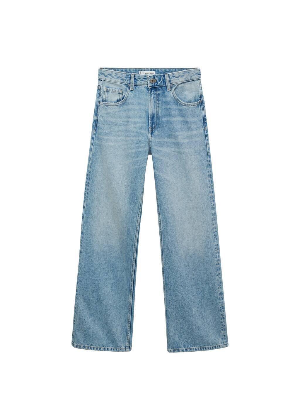 OPEN BLUE Miami medium-rise straight-fit jeans, , large image number 6