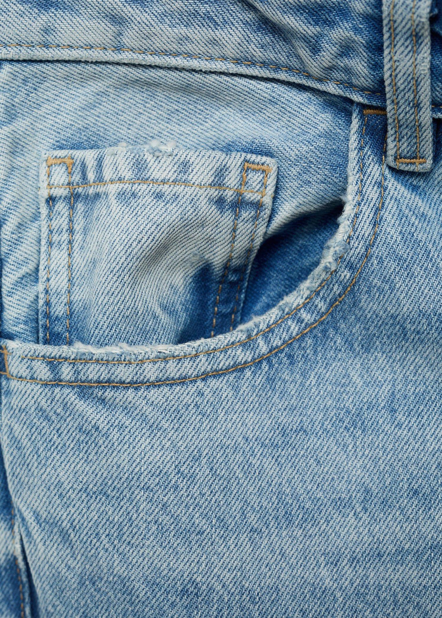 OPEN BLUE Miami medium-rise straight-fit jeans, , large image number 7