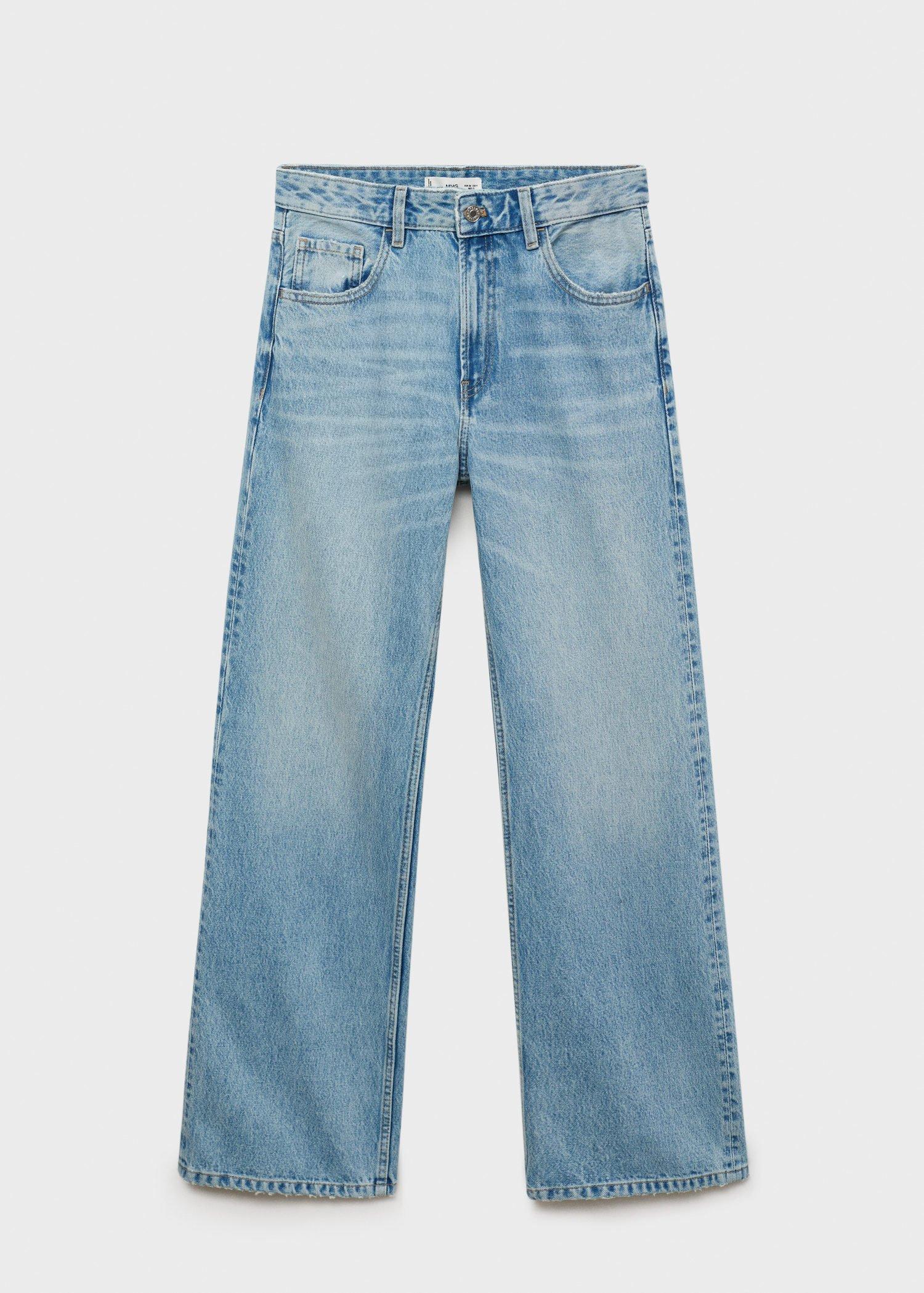 OPEN BLUE Miami medium-rise straight-fit jeans, , large image number 10