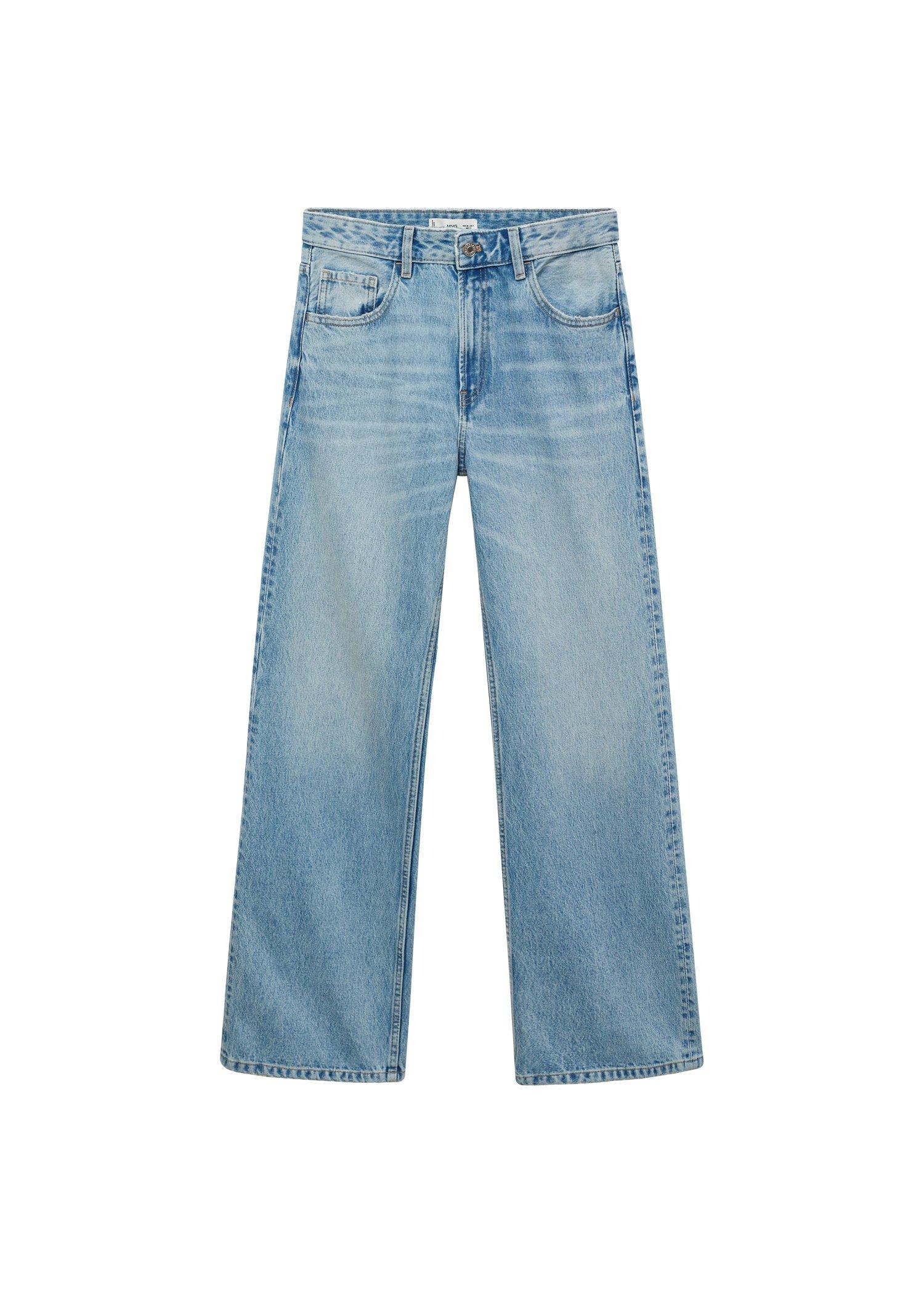 OPEN BLUE Miami medium-rise straight-fit jeans, , large image number 11
