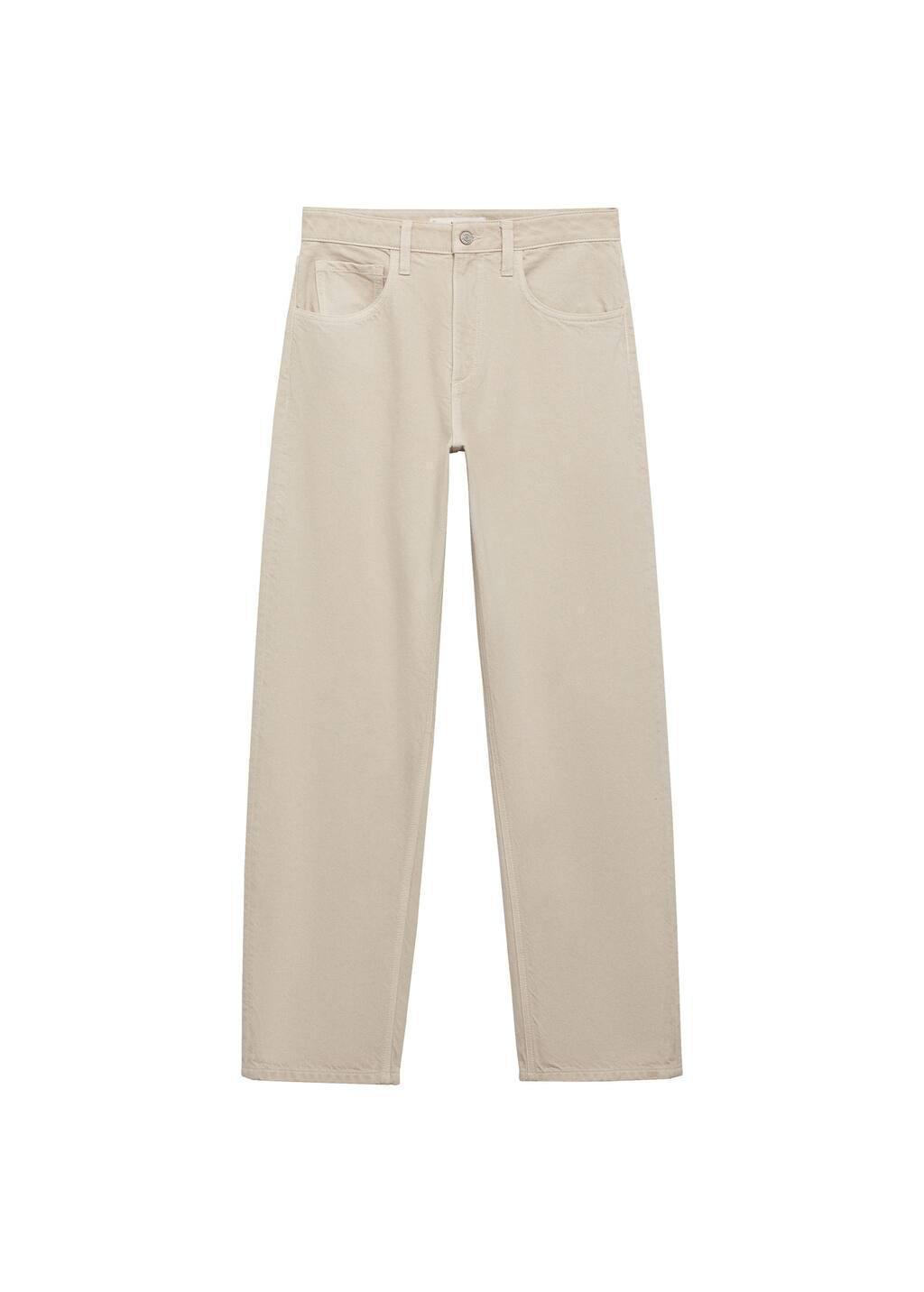 Brown Lt Pastel High-Rise Balloon Jeans, , large image number 0